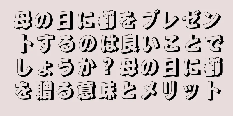 母の日に櫛をプレゼントするのは良いことでしょうか？母の日に櫛を贈る意味とメリット
