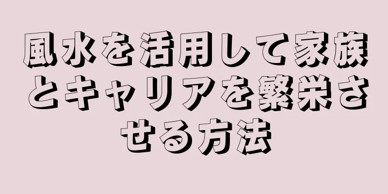 風水を活用して家族とキャリアを繁栄させる方法