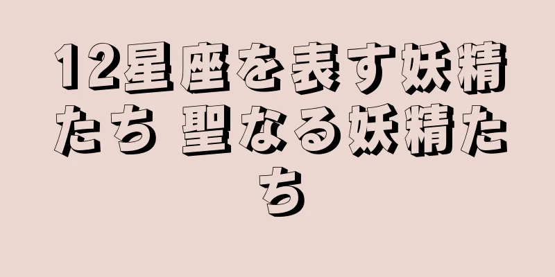 12星座を表す妖精たち 聖なる妖精たち
