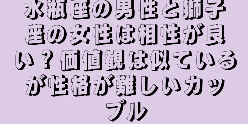 水瓶座の男性と獅子座の女性は相性が良い？価値観は似ているが性格が難しいカップル