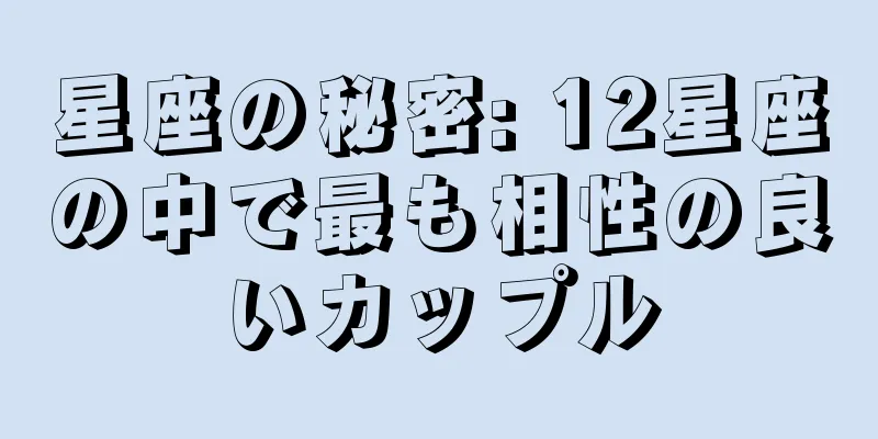 星座の秘密: 12星座の中で最も相性の良いカップル